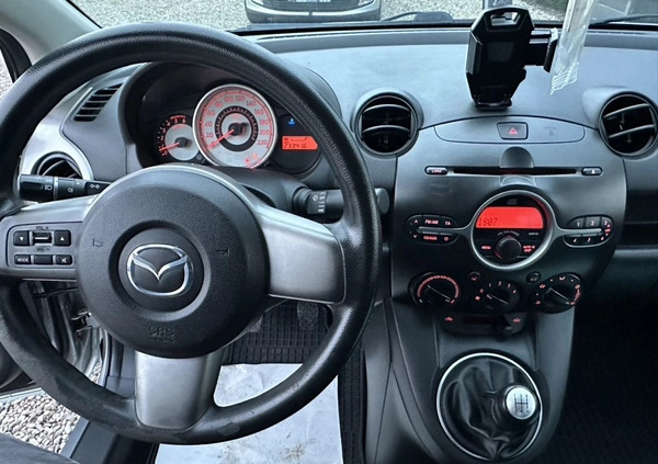 Mazda 2 cena 12900 przebieg: 233000, rok produkcji 2009 z Goleniów małe 497